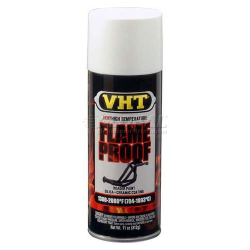 Vht High Temperature Extreme Coating Flat White 11 Oz. Aerosol - Lot of 6