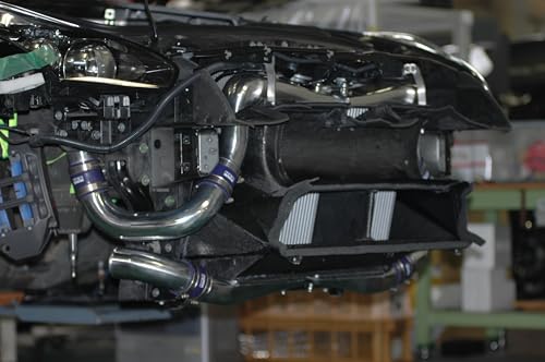 Carbon Air Duct and Full Piping Kit HKS 13001-AN013 (09 Nissan GTR R35 2 Core FMIC includes), 1 Pack