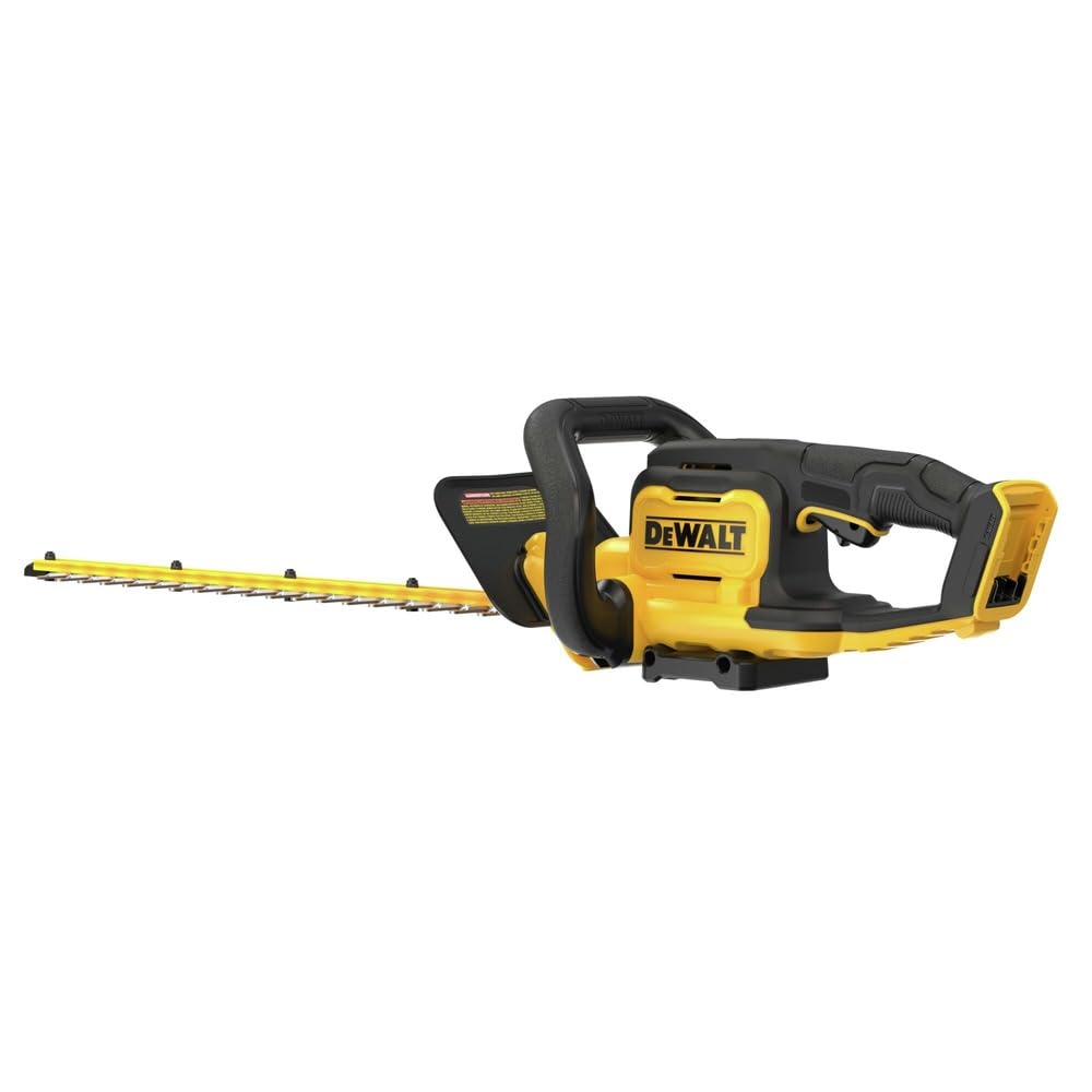 22" DEWALT 20V MAX Cordless Hedge Trimmer, Bare Tool Only (DCHT821B)