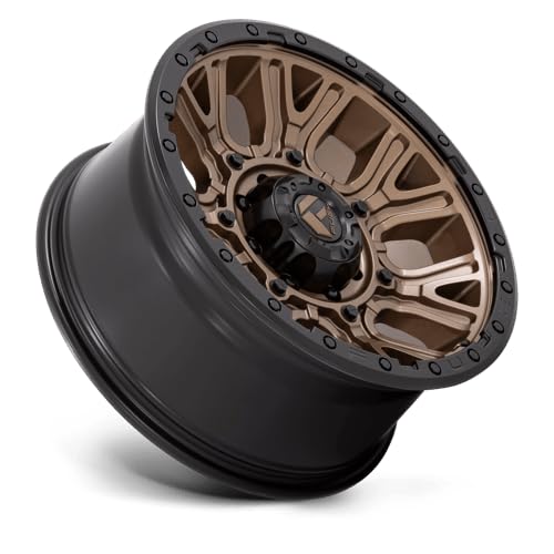 D826 TRACTION FUEL OFF-ROAD 20X9, 8X170, 5.04, 1mm MATTE BRONZE WITH BLACK RING - D82620901750