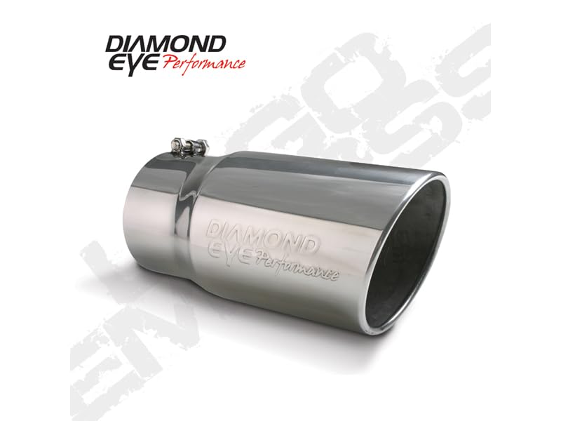 Diamond Eye TIP (4512BRA-DE) Diamond Eye Performance 4in-5inX12in BOLT-ON ROLLED ANGLE 15-DEGREE ANGLE CUT: EMBOSSED DIAMOND EYE