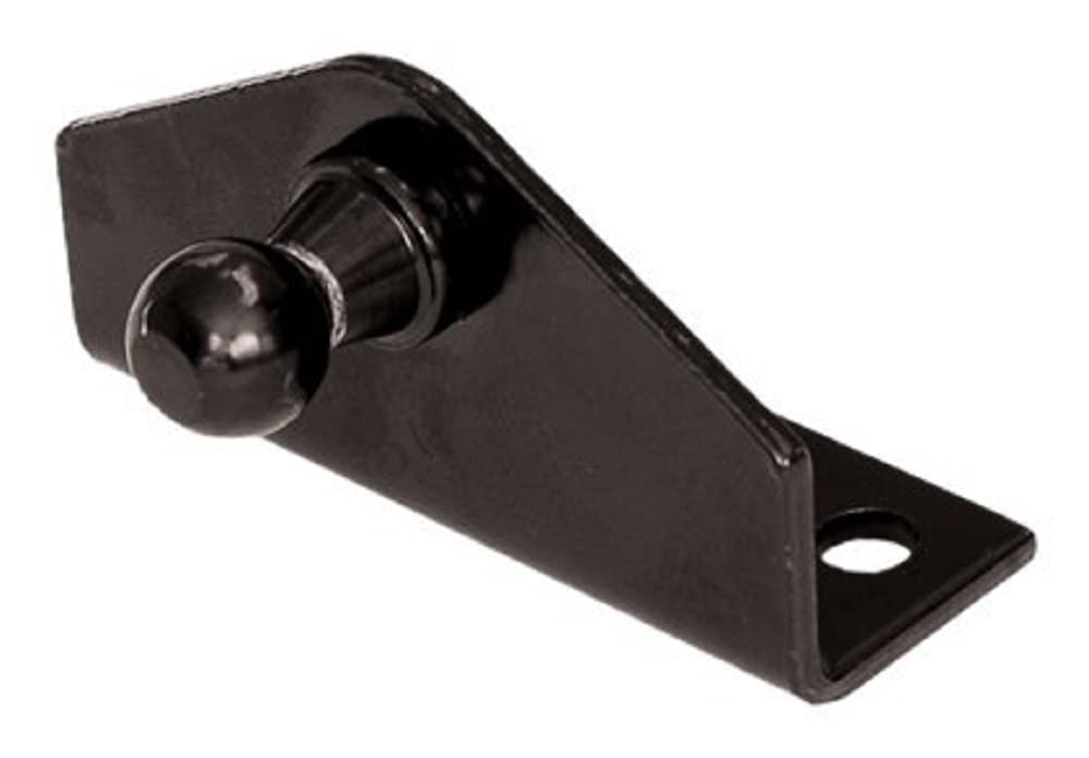 Gas Prop Bracket RV Designer G825, 3/4 inch Angled, 10 mm Ball, 2 Per Pack, Exterior Hardware