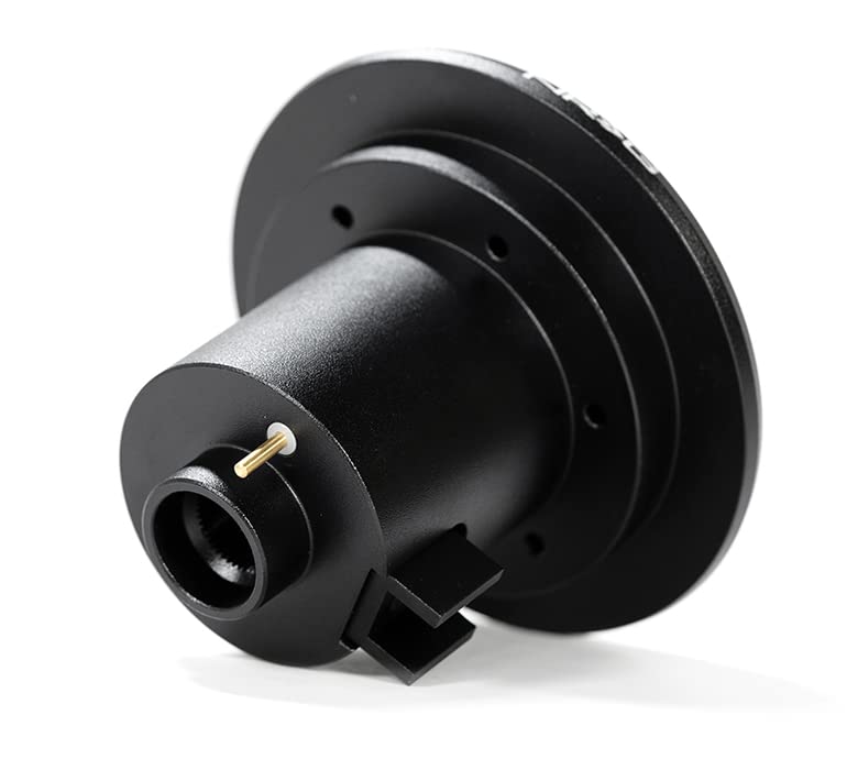 NRG Innovations Steering Wheel NRG-SRK-191H Quick Release Short Hub Adapter with Mounting Bolts, Quick Short Hub Lock 6X70 MM BOLT
