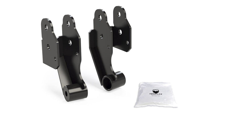 JT Extended-Travel Axle Bracket Kit TeraFlex Rear Upper Control Arms