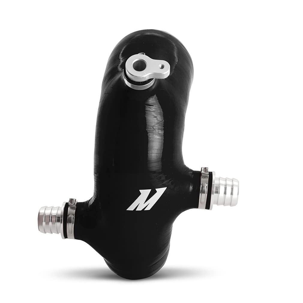 Silicone Intake J-Tube Mishimoto Compatible With Polaris RZR XP Turbo 2016+, Black