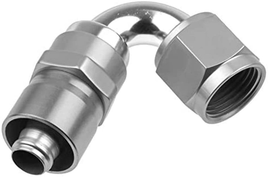 7120-06-5 Redhorse Performance Crimp Style Hose End (Clear), 1 Pack