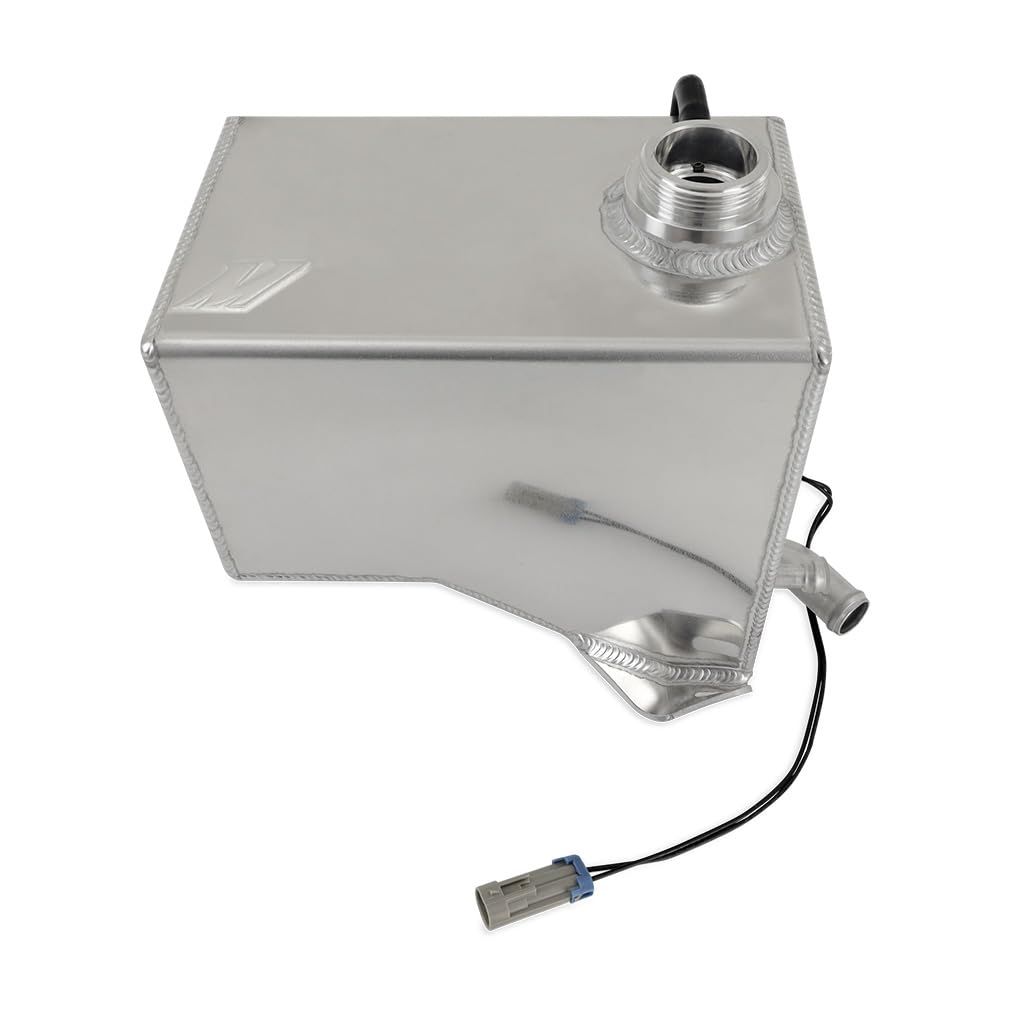 Mishimoto Degas Tank Aluminum, Compatible with Chevy/GMC 6.6L Duramax (LB7/LLY/LBZ) 2001-2007, Natural