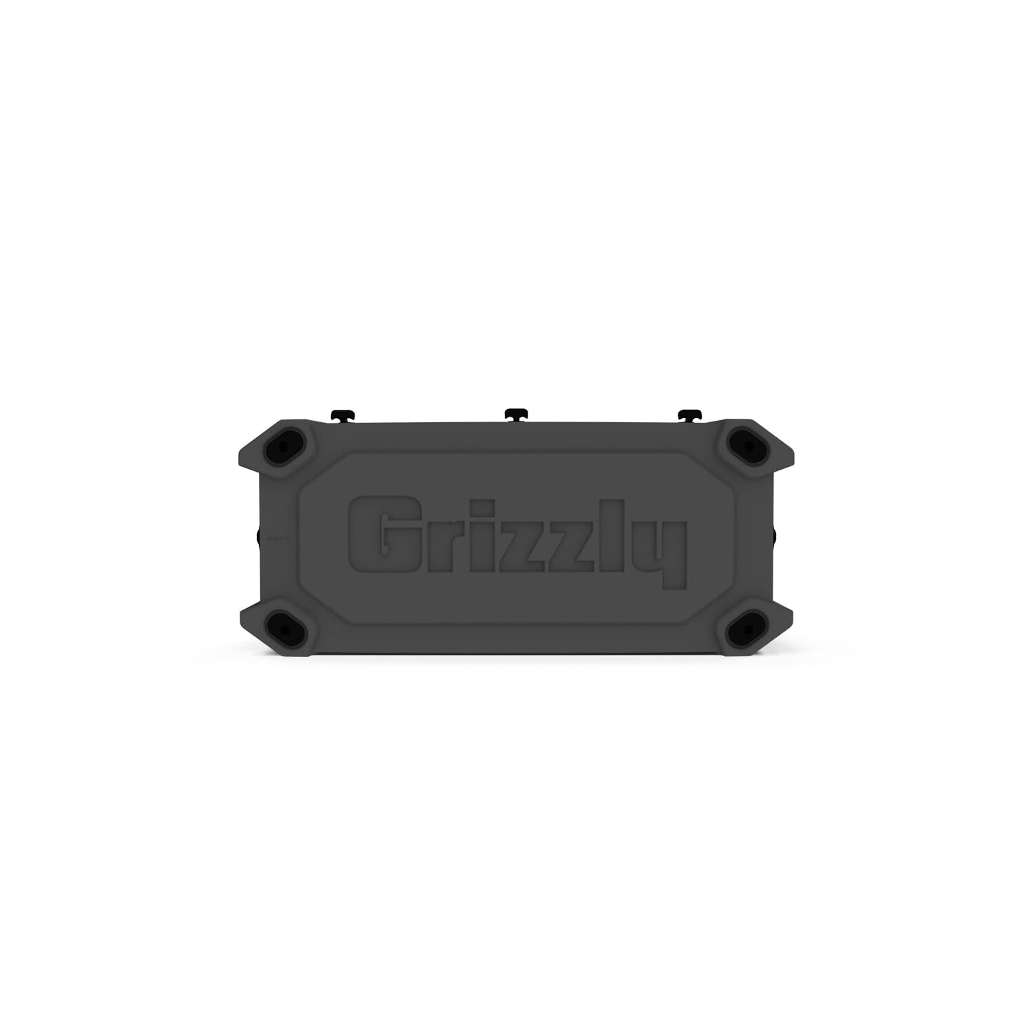 100 Cooler Grizzly | 100 qt Ice Chest Durable Rotomolded Insulated | Made in USA | Warranty for Life | for Beach Boat Camping Fishing Hunting | G100 | Stealth Gray