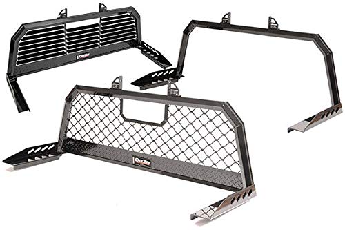 Dee Zee Gloss Black DZ95054RB Rear Aluminum Truck Rack