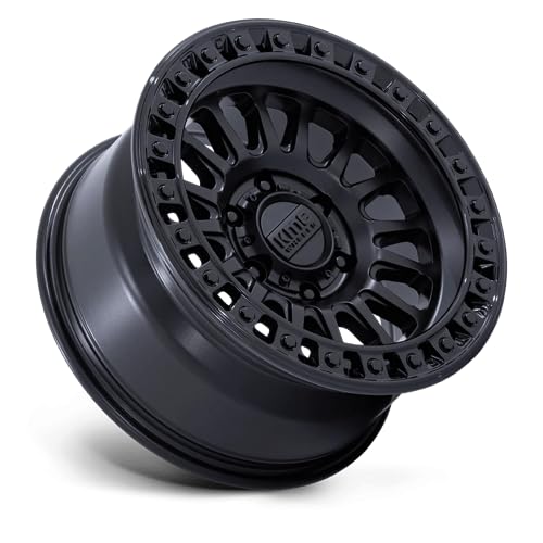 KMC Wheels 20X9 IMS 5X5.05 0mm MATTE BLACK W/ GLOSS BLACK LIP - KM552MB20905000
