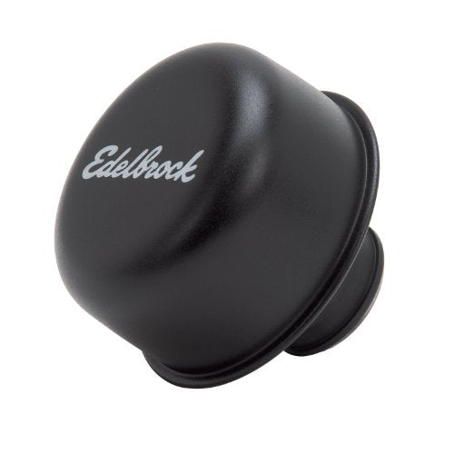 Edelbrock Black Steel 4403 Signature Series Push-In Breather