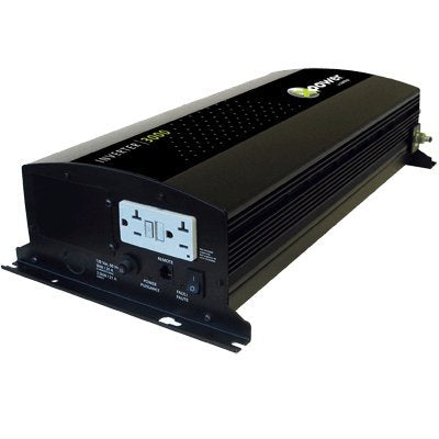 X-Power 3000W 12V Mod. Sine Xantrex Inverter, Black