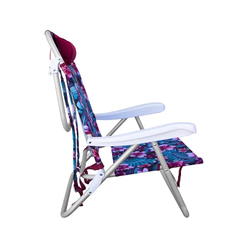 Backpack Hurley Beach Chair, Cabana, Black