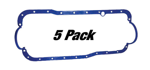 Oil Pan Gaskets Moroso 93181, Fits Small Block Ford 351W, Late Model, Pack of 5