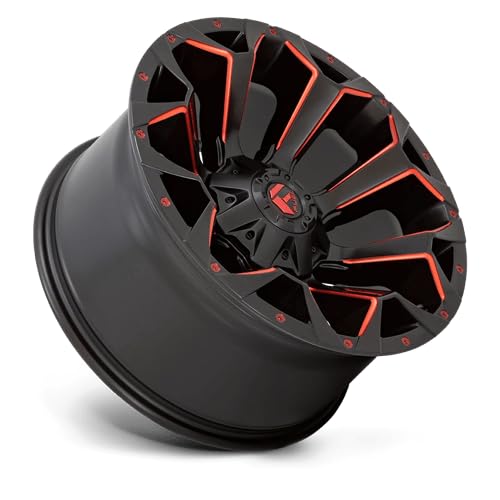 1PC Fuel D787 18X9 8X6.5 M-BLK RD-MILL 01MM - D78718908250