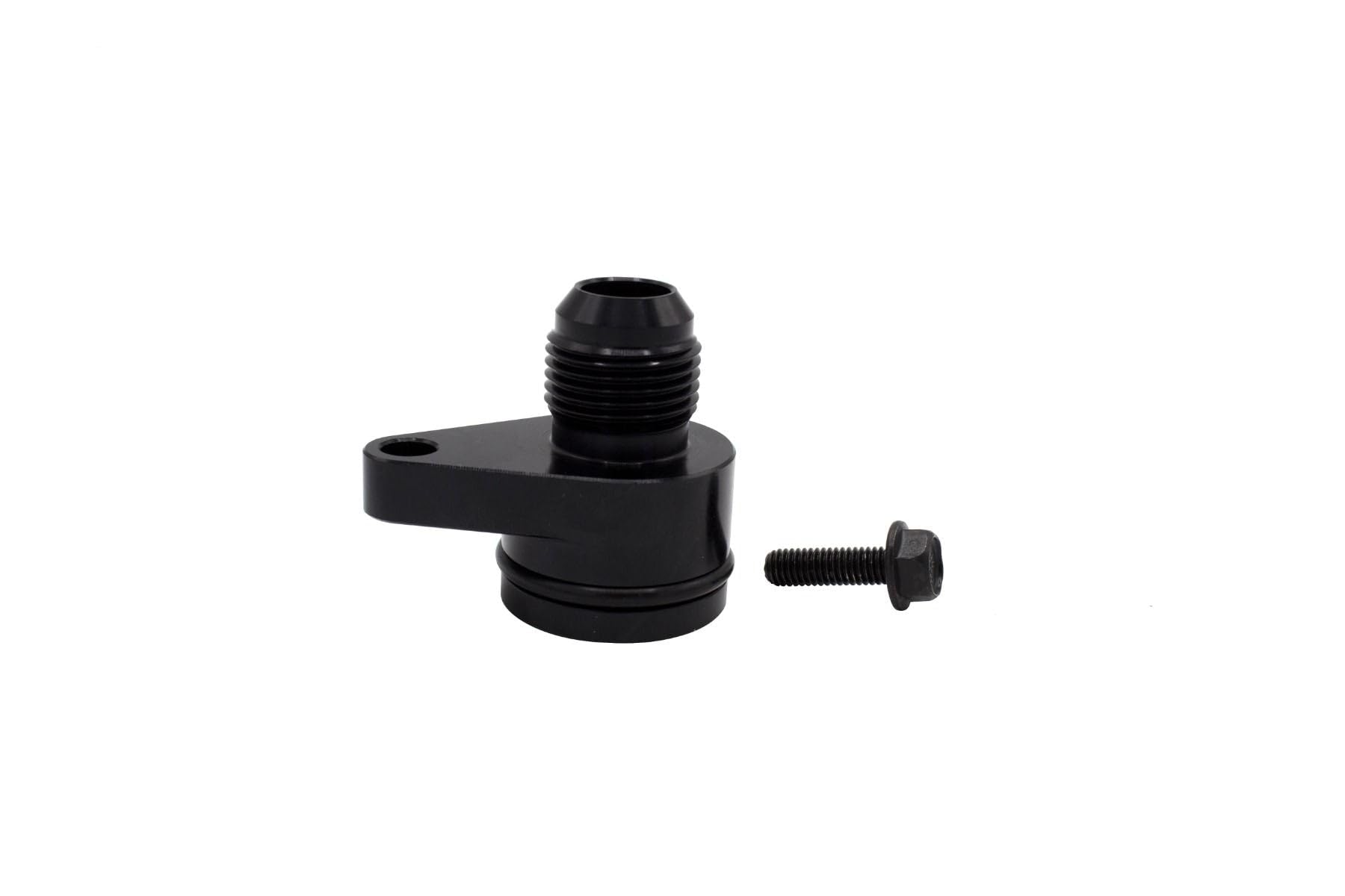 Universal Billet Aluminum Adapter Fitting -10AN Male to 1.325in O-Ring Bore (FPE-34224-B) Fleece Performance
