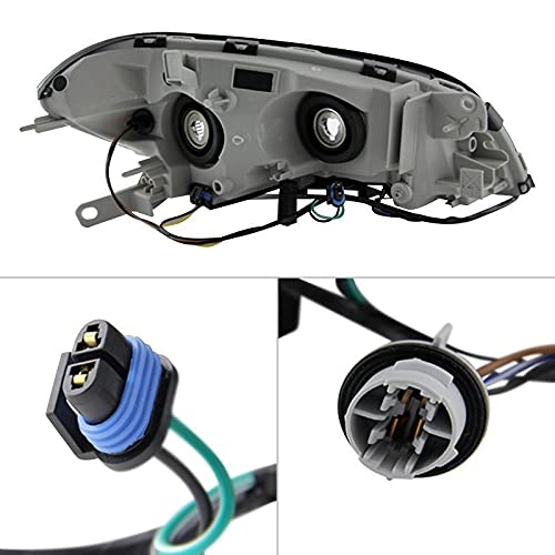 Chevy Malibu HD-JH-CMA08-AM-BK Xtune Headlight