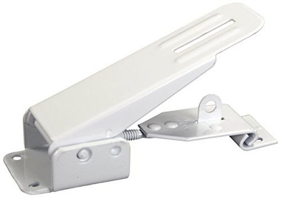 Fold Down JR Products Camper Latch and Catch - White 10845