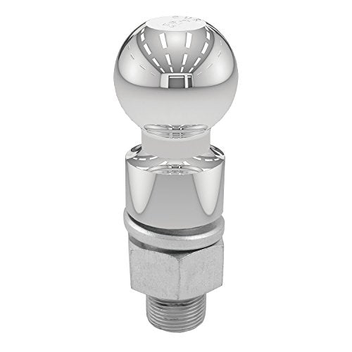 CURT 40035 Trailer Hitch Ball Chrome, 10,000 lbs, 2-Inch Rise, 2-5/16-Inch Diameter, 1-1/4 x 2-5/8-Inch Shank, silver