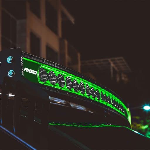 Radiance+ Rigid Industries Curved 20in. RGBW Light Bar (320053)