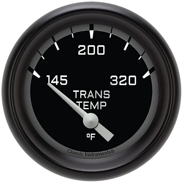 AX227GBPF Classic Instruments AutoCross Gray 2-5/8" Transmission Temperature Gauge