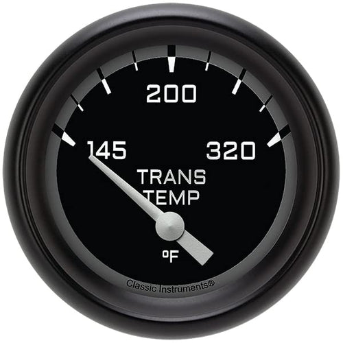AX227GBPF Classic Instruments AutoCross Gray 2-5/8" Transmission Temperature Gauge