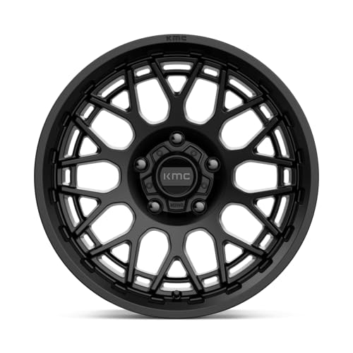 KMC Wheels KM722 Technic 17X8.5 5X5.0 S-BLK 18MM 72278550718