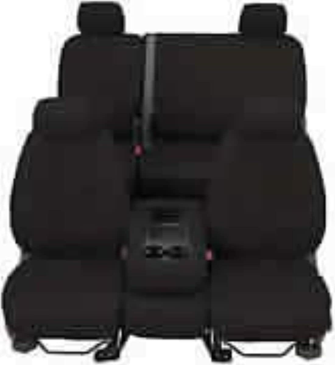 Covercraft SeatSaver Custom Fit Front Row Seat Cover for Select Dodge/Jeep Models - Polycotton (Charcoal)
