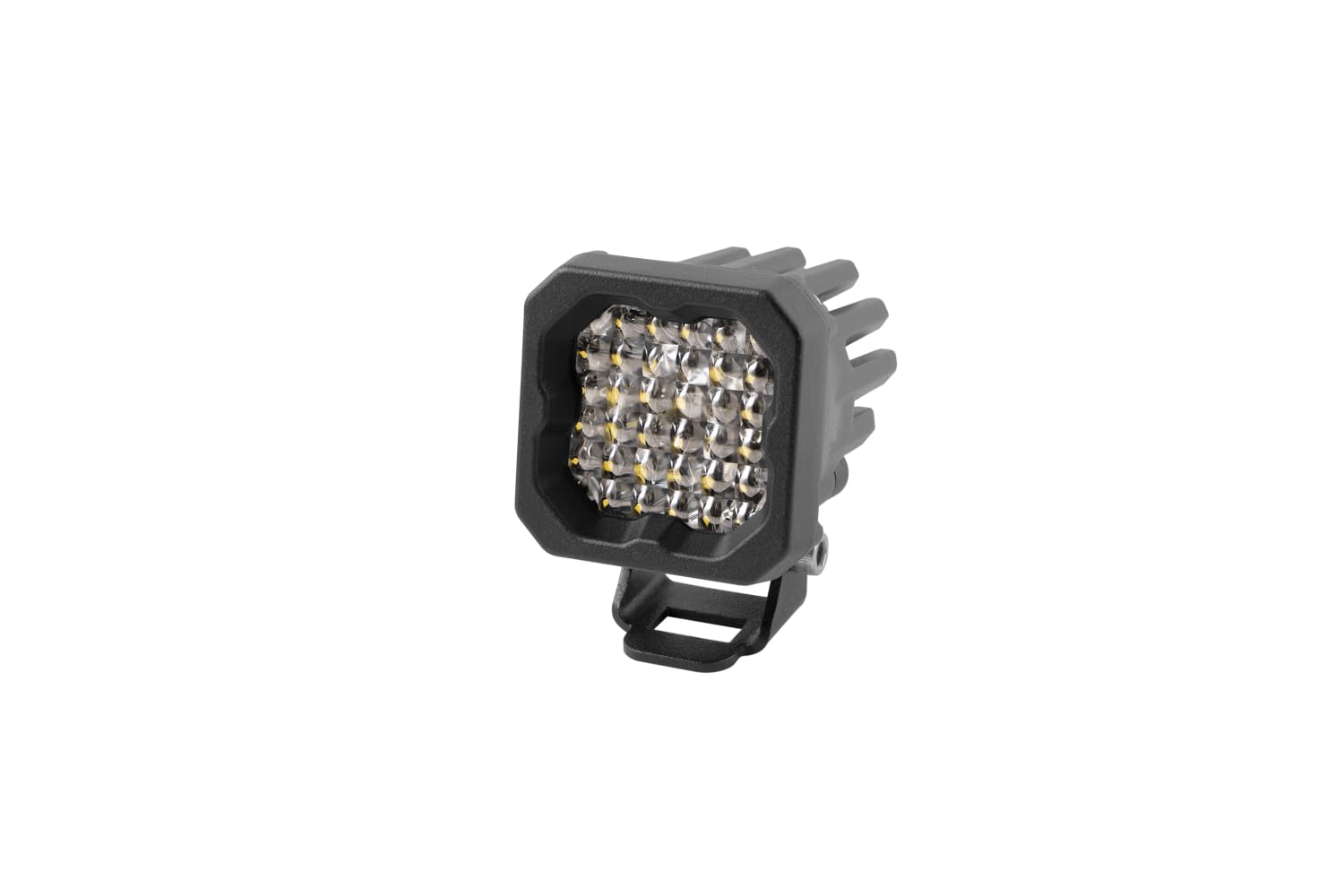 Diode Dynamics SSC1 Pro Standard White LED Pod (one), Flood w/Amber Backlight
