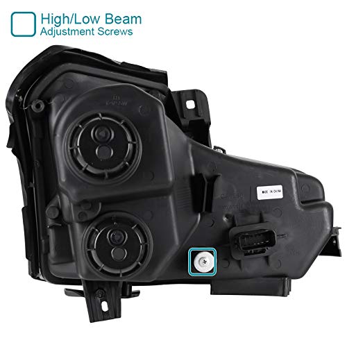 Cadillac CTS 2003-2007 Halo Projector Headlights (Black Housing/Smoked Lens)