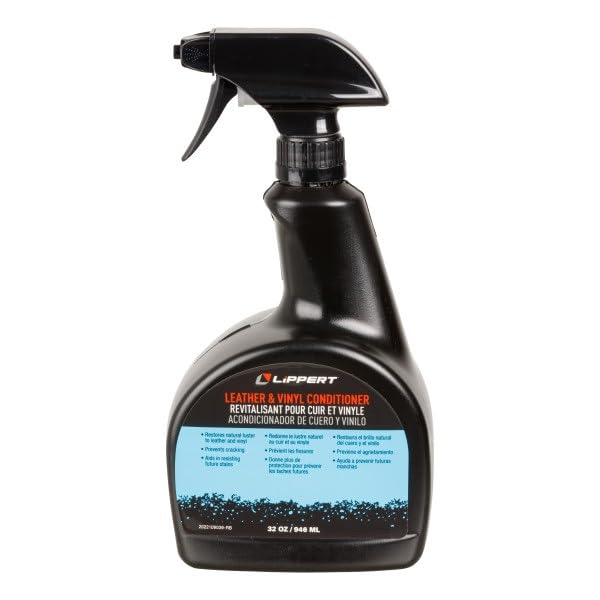 Leather and Vinyl Conditioner Spray Lippert Components 2022013926 (Pack of 12)