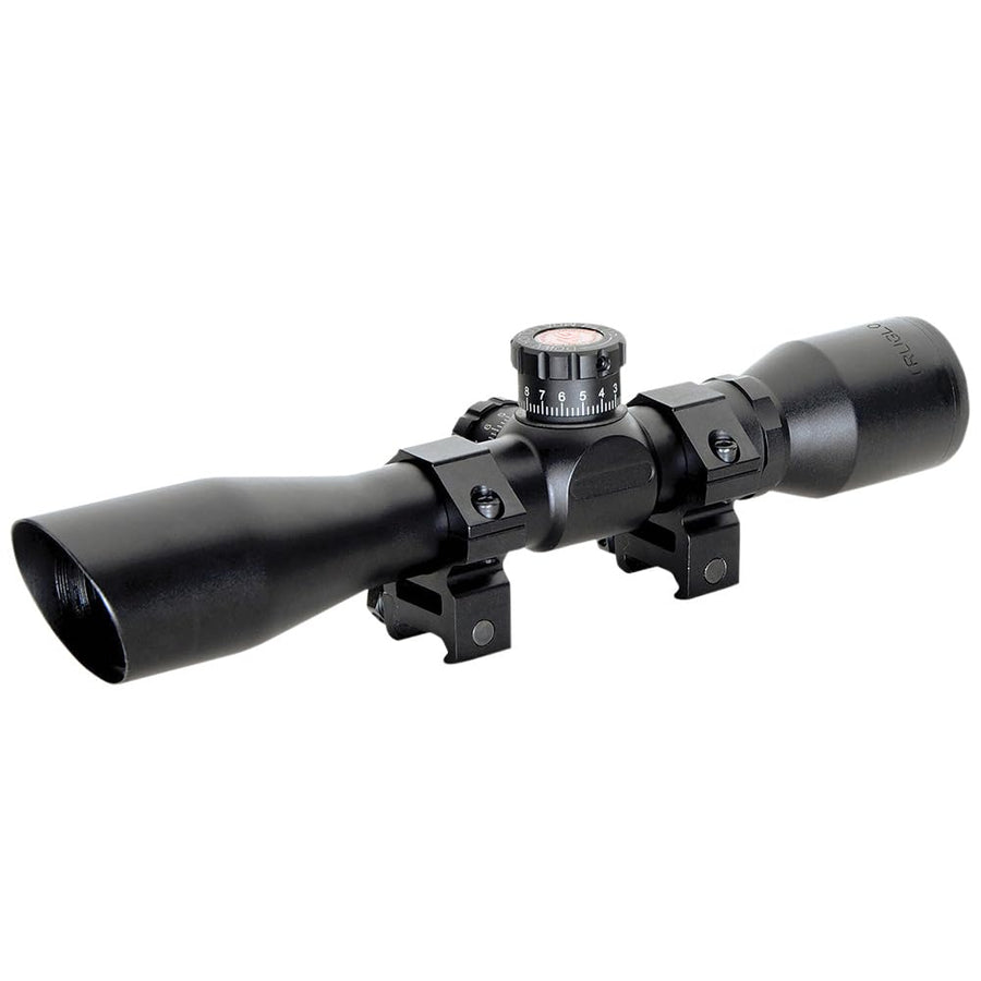 TRUGLO Xtreme TRU-BRITE 4 X 32mm Compact Rifle Scope, Black