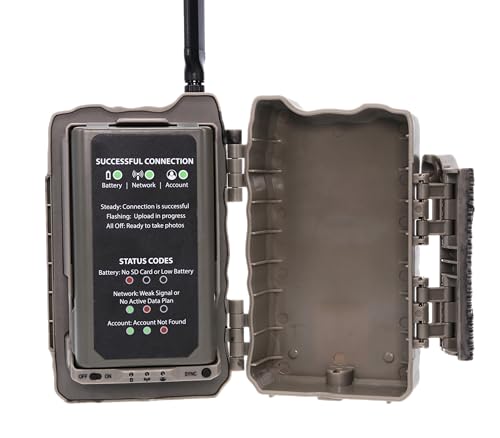 Stealth Cam Deceptor 80ft Detection & IR Range No Glo 40MP Photo 1440P HD Video Capture Remote App Control Wireless Hunting Cellular Trail Camera - Available on AT&T & Verizon