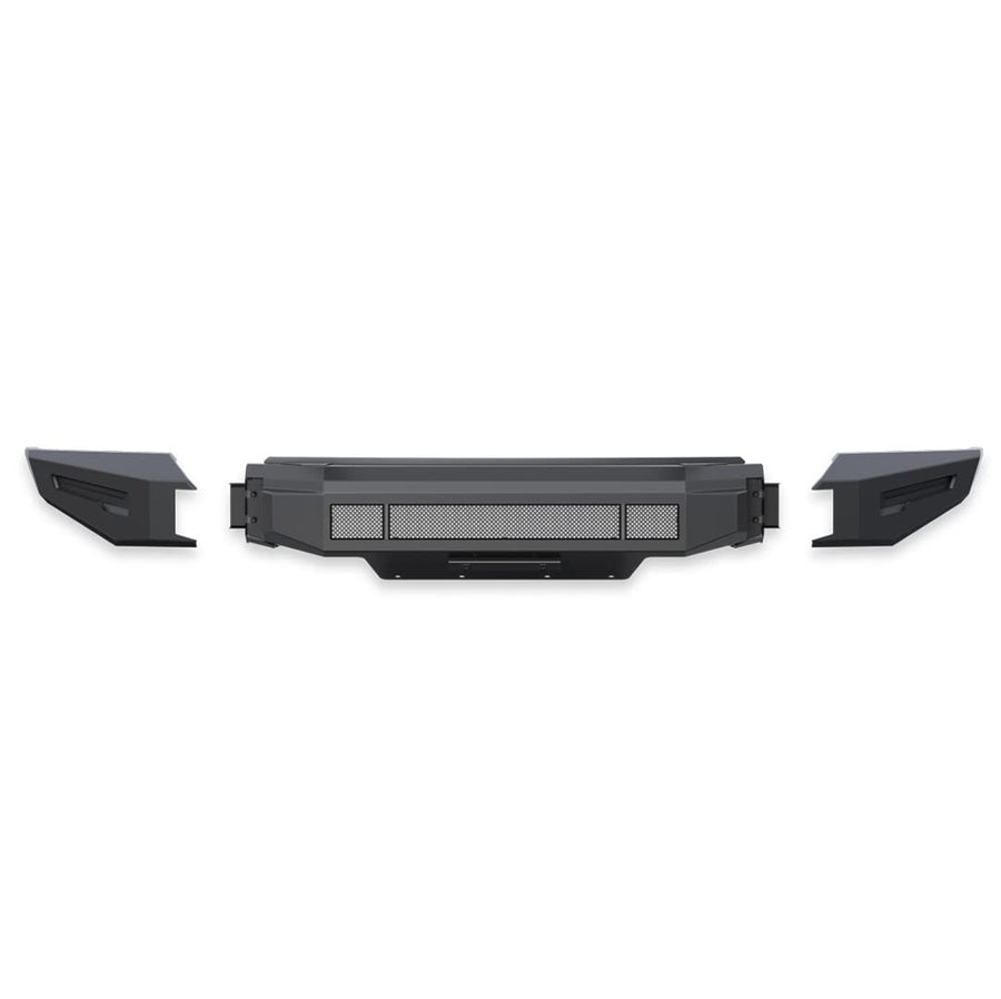 Armour II Heavy Duty Black Horse Modular Front Bumper-Bumper Only Modular Matte Black Compatible with 2016-2024 Nissan Titan XD-AFB-NIXD-BU
