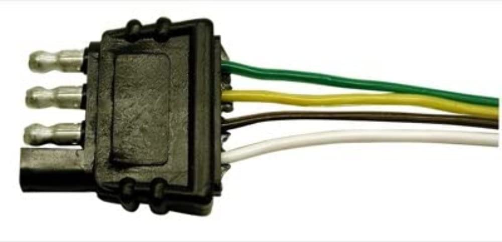 Trailer Peterson B5400A Connector, 4-Way, 12" Lead Wires
