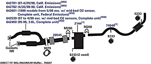 Exhaust AP Products Muffler 2144