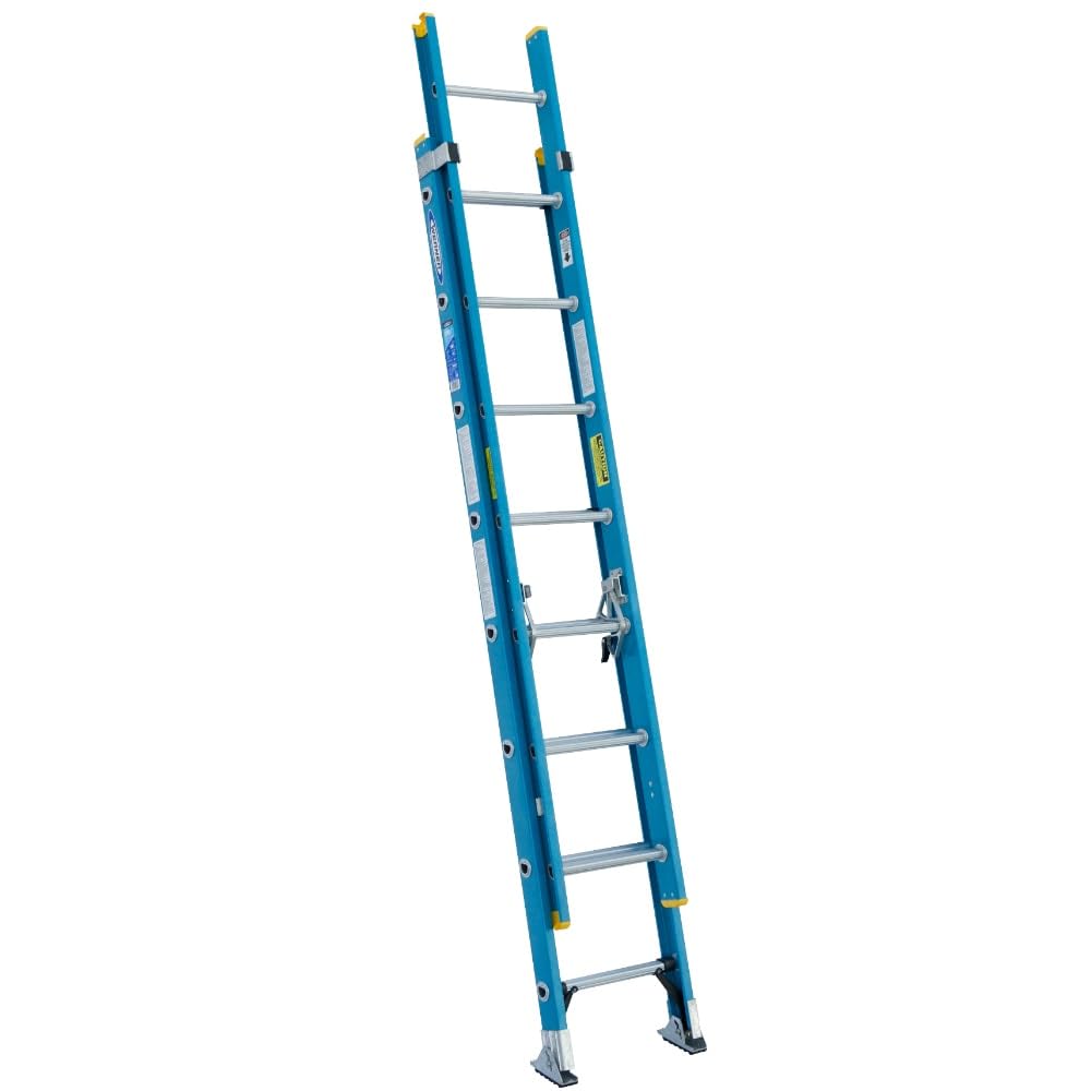 Extension Ladder Werner,Fiberglass,16 ft,I (D6016-2)
