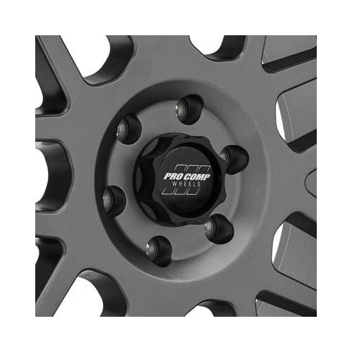 Pro Comp Alloys Vertigo Series 40 Dark Gray Wheel with Black Lip (20x9"/6x135mm)