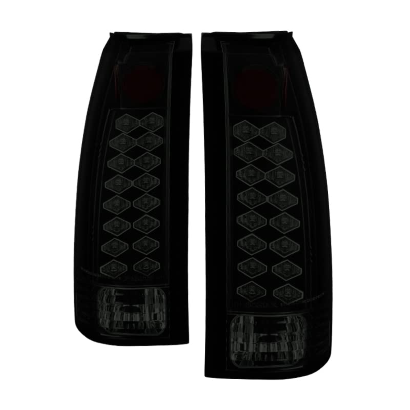 LED Tail Lights Black/Smoked Spyder Auto 5077981