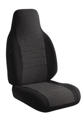 Fia Charc OE37-73 Custom Fit Front Seat Cover Bucket Seats - Tweed (Charcoal)