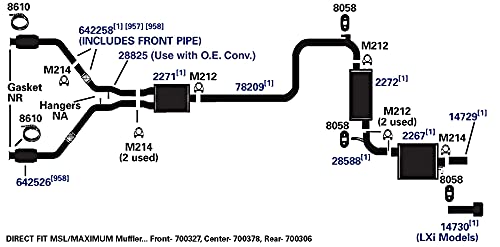 Exhaust Pipe AP Exhaust Products 78209