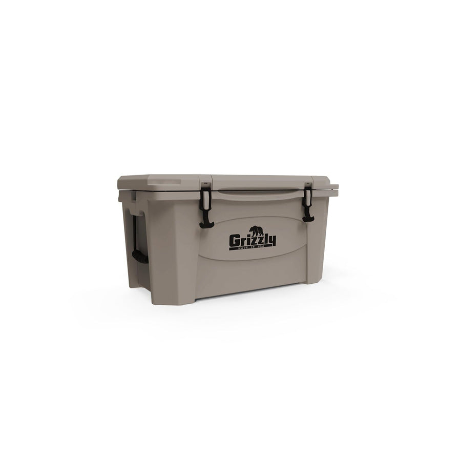 45 Cooler Grizzly | 45 qt Ice Chest Durable Rotomolded Insulated | Made in The USA | Warranty for Life | for Beach Boat Camping Fishing Hunting | G45 | Whitetail
