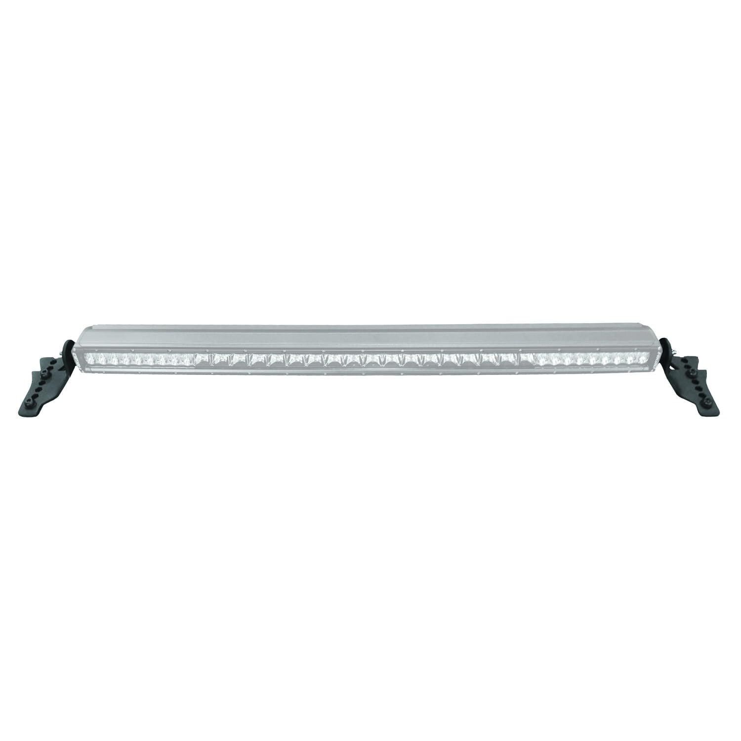 Go Rhino Hard Top XE LED Light Mounts for 30" Single Row LED Bar | Mild Steel, Textured Black | 731300T