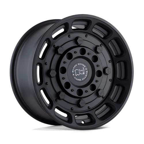 Black Rhino WARTHOG Hard Alloys 17X8.5 6X4.5 4.75 0mm MATTE BLACK - 1785WHG006114M76