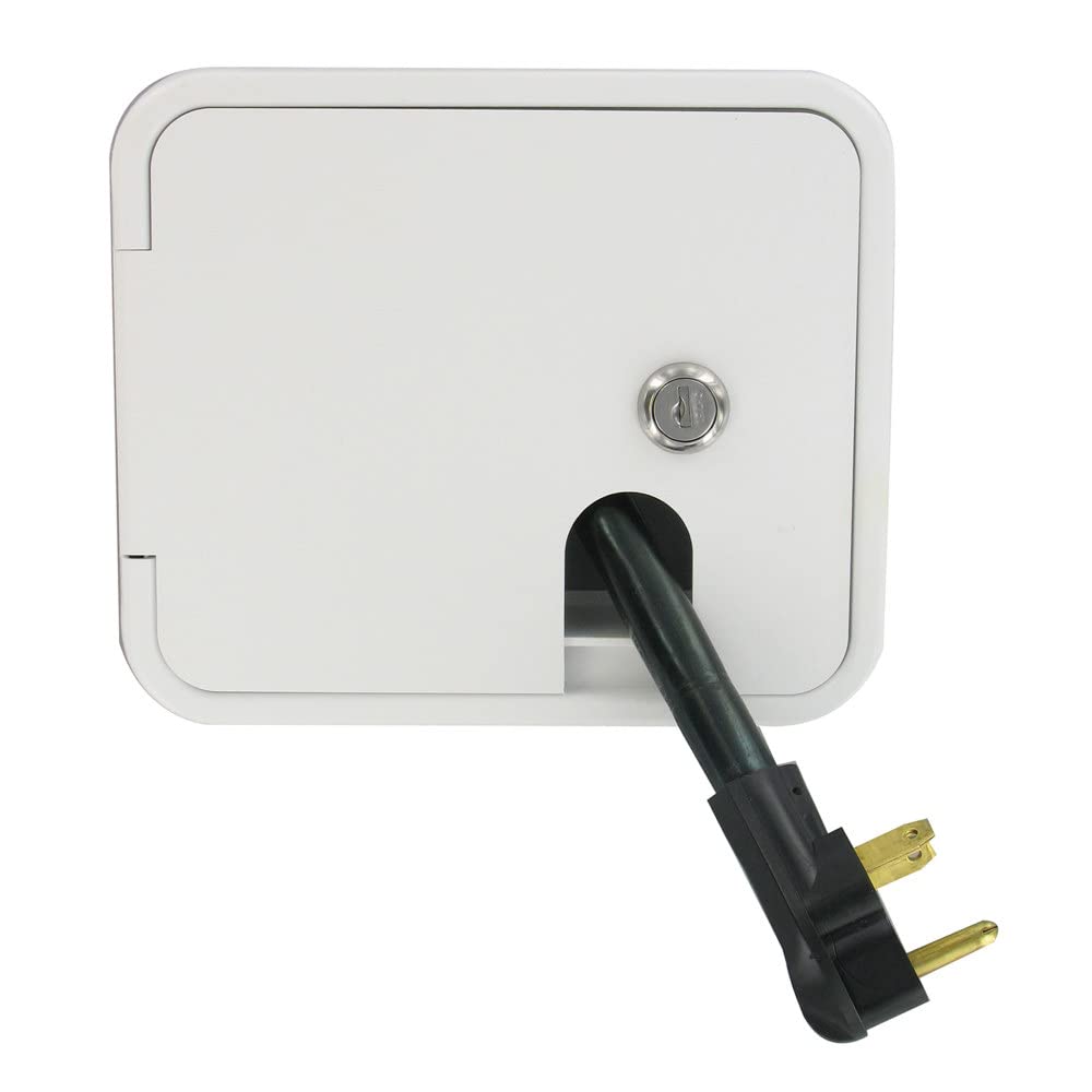 White Valterra A10-2150VP Carded Electrical Hatch