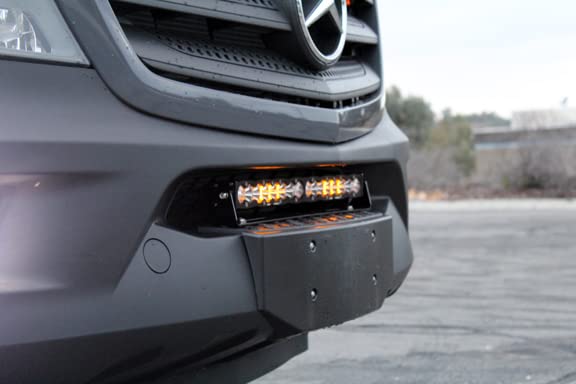 Baja Designs 20-inch S8 LED Bar Grille Light Kit for Mercedes Benz Sprinter Van 2500/3500 2014-17 (Driving/Combo; Clear)