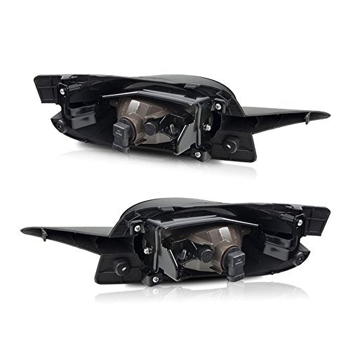 Winjet Driving Fog Lights Compatible with [2009 2010 2011 Honda Civic Coupe] + Switch + Wiring Kit (Yellow)