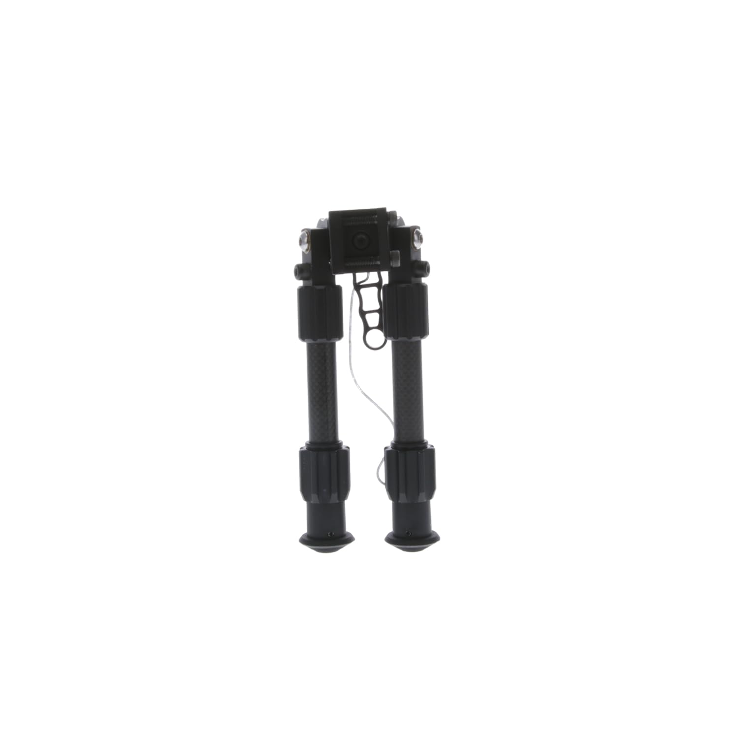 TRUGLO Carbon Pro Tac Pod Adjustable Lightweight Durable Portable Rifle Bipod w/Pivoting Base - 9-13 in. Leg Length, Picatinny Rail Mount