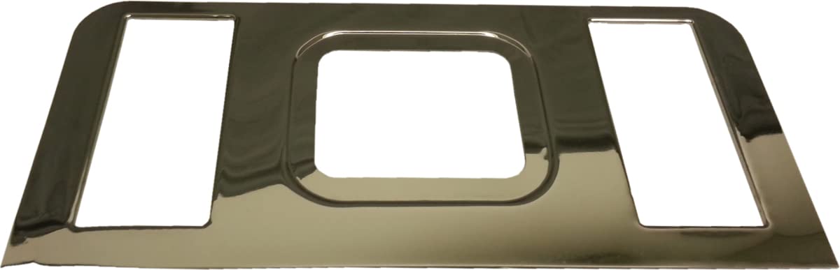 Center Console Bezel-Chrome Brothers Trucks C6047-69 - w/Console & Bucket Seats