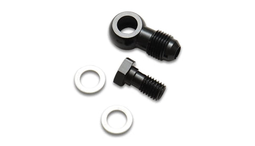 -6AN Male Banjo Fitting Vibrant 12mm x 1.25 Metric Aluminum + 2 Washers - 11527